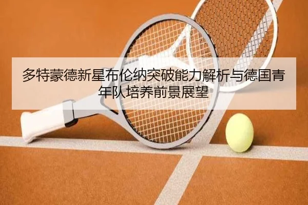 多特蒙德新星布伦纳突破能力解析与德国青年队培养前景展望